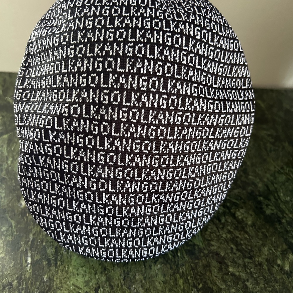 Kangol Jacquard Cap Black & White Size L